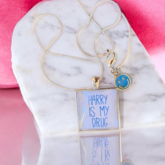 Harry is my drug pendant necklace Love Harry Styles? Prince Harry? Harry Potter? - Picture 4 of 15